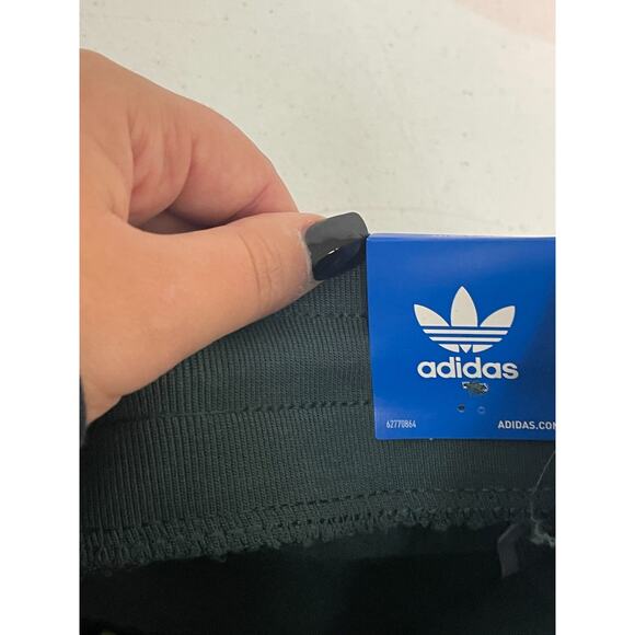Adidas Adicolor Essentials Fleece Trefoil Pants Slim Fit Men's Sz XL Green NWT - Picture 11 of 16